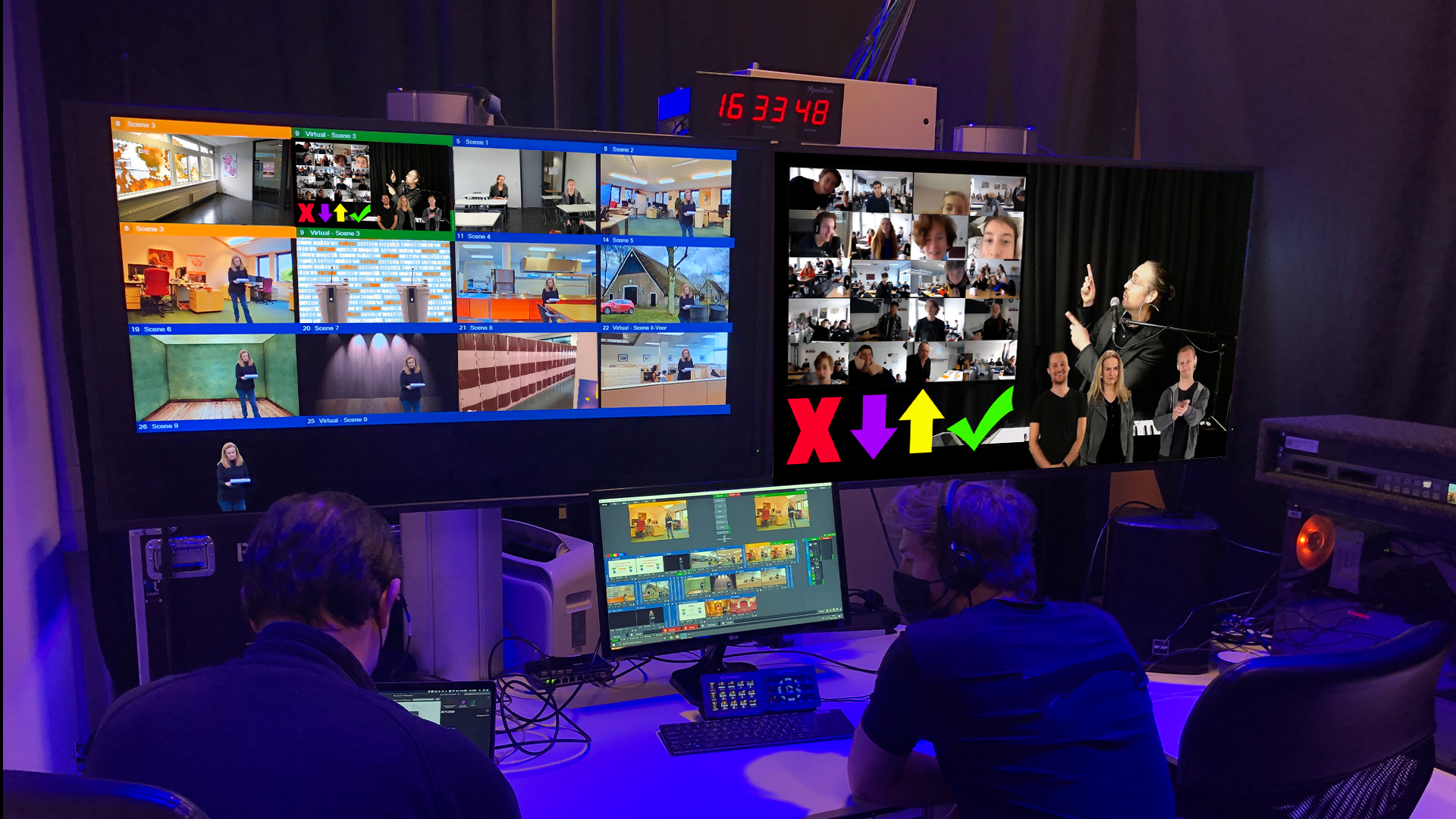 Online theatervoorstelling CKV cultuureducatie op school backstage