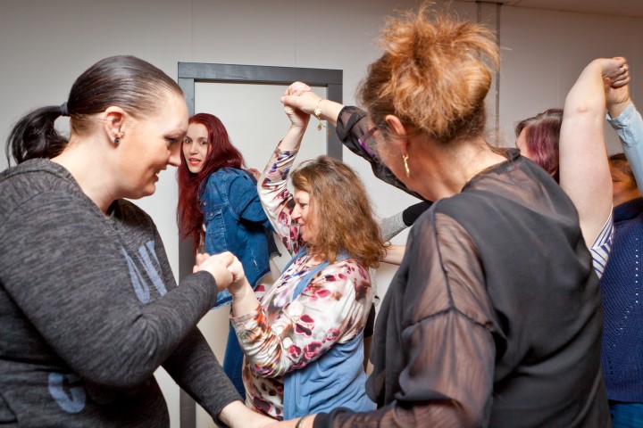 workshop deelnemers improvisatie